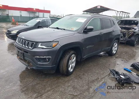 2018 Jeep Compass Latitude 4X4 from USA, damaged, VIN 3C4NJDBB2JT432456